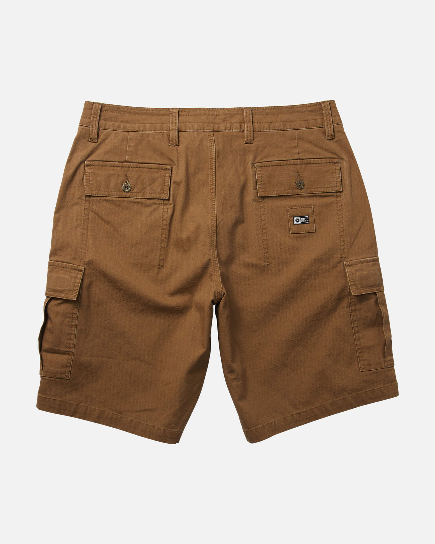 Salty Crew Uomo - Pantaloncini Trooper Ripstop Cargo - Caffè