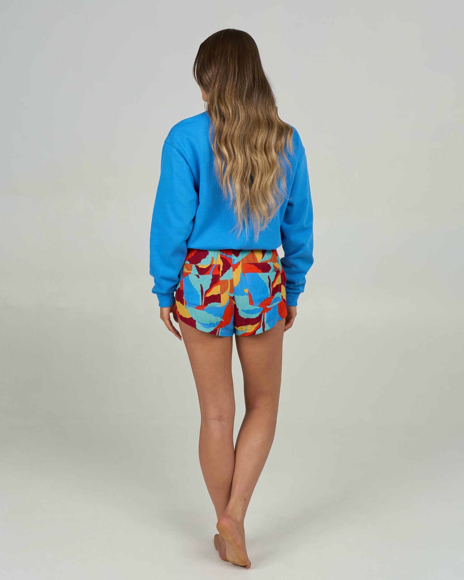 Palapa Printed Short - Chili Pepper