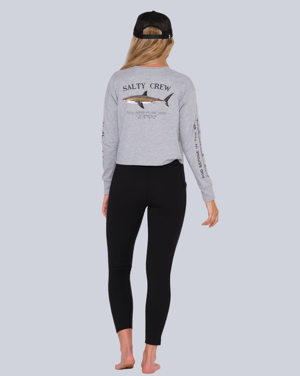 Salty Crew Legging de firma - Black