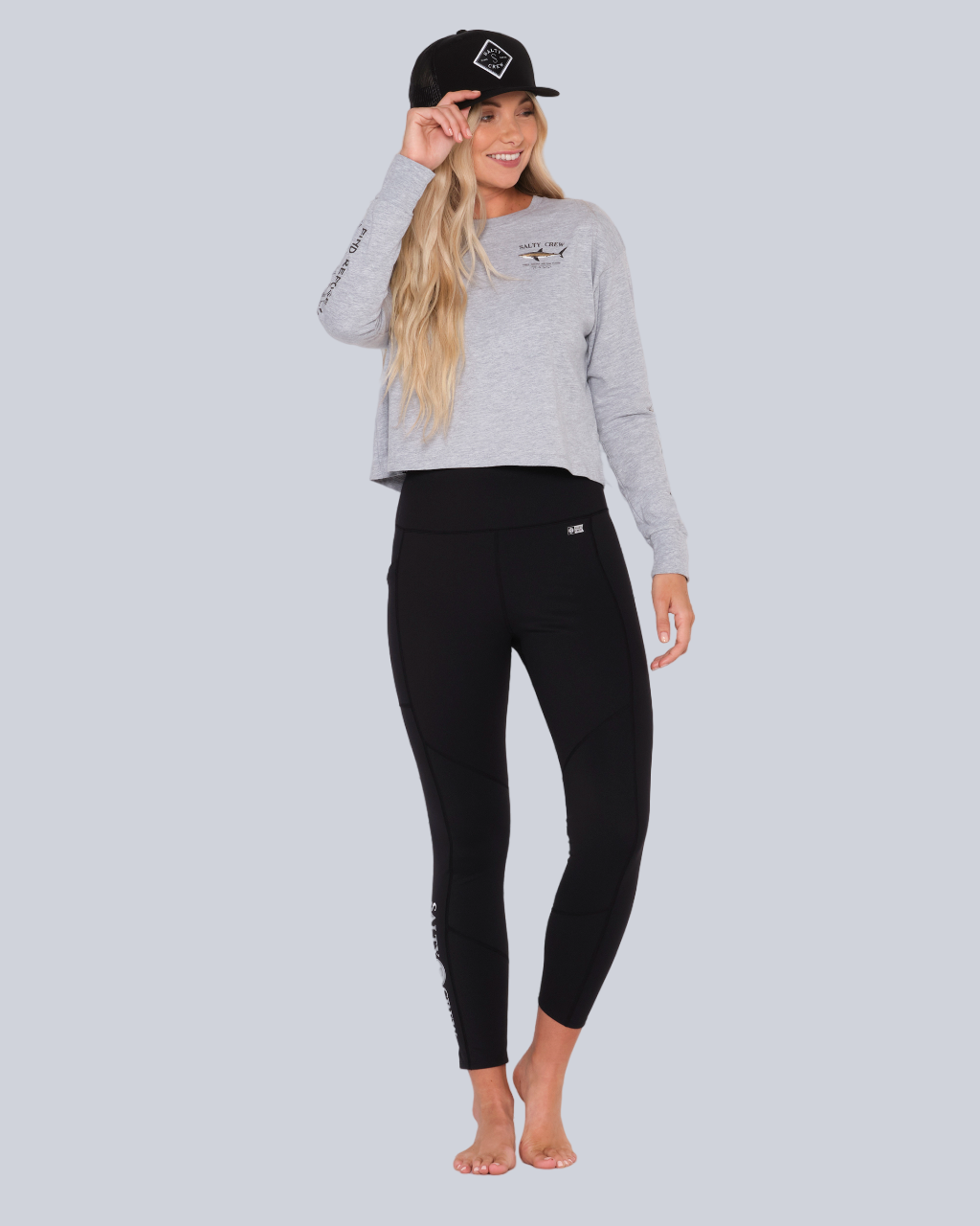 Salty Crew Legging de firma - Black