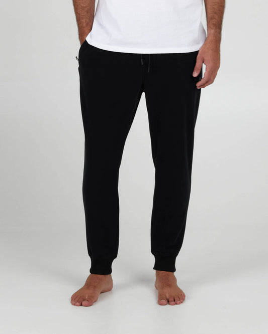 Salty Crew Hombres - Swellter Polar Fleece  Pant  - Black