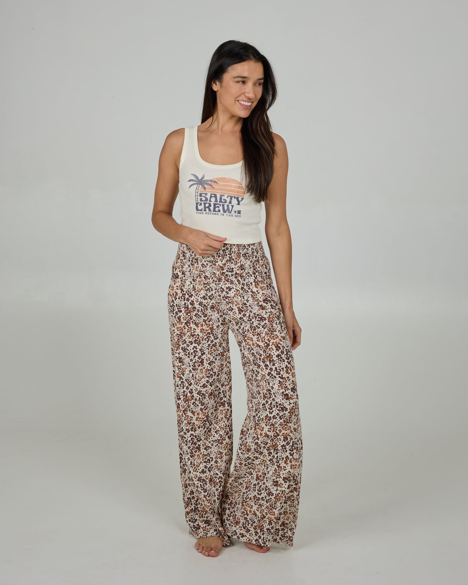 Mainland Beach Pant - Chocolate