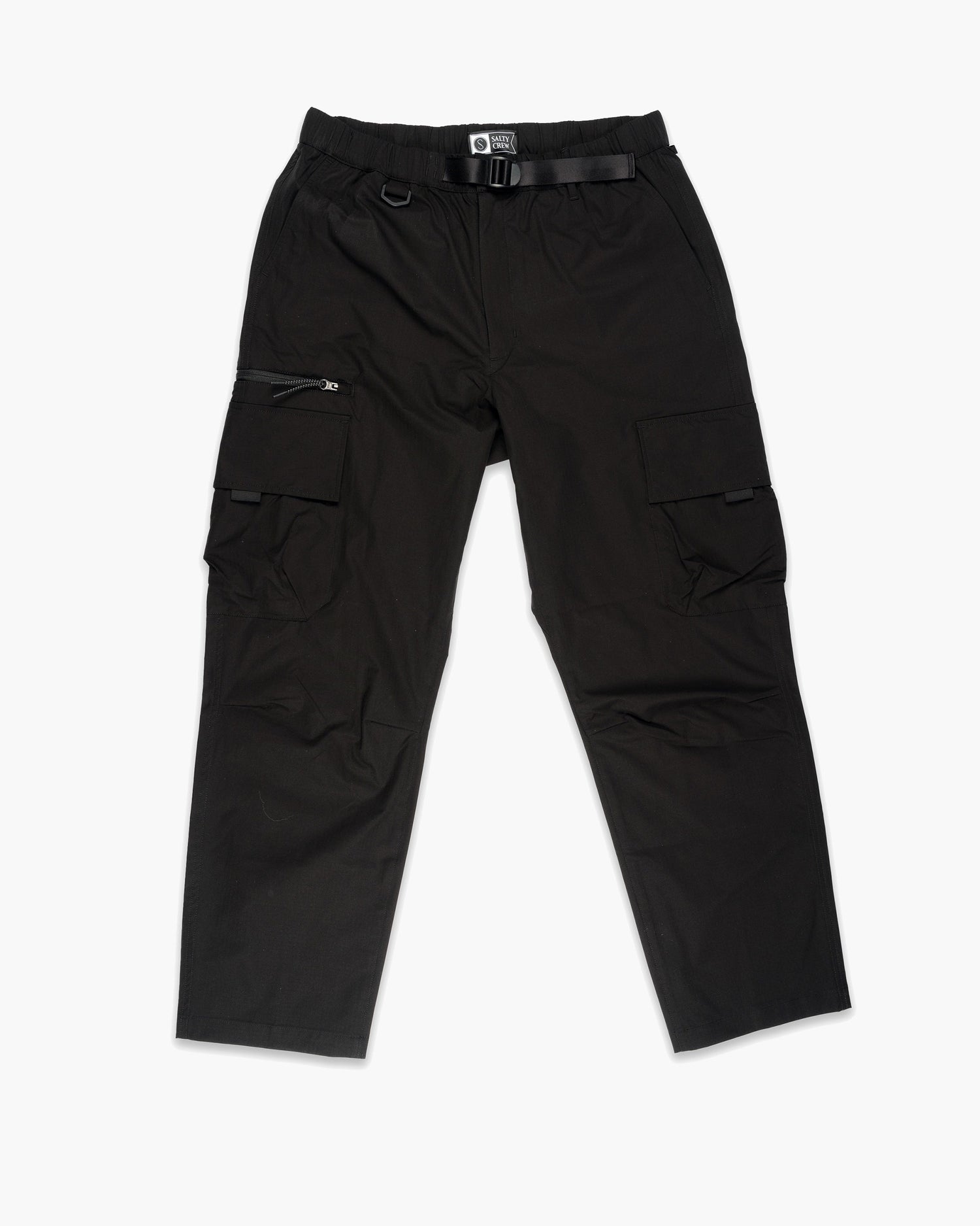 Salty Crew Hombres - Shore Cargo Pants - Black