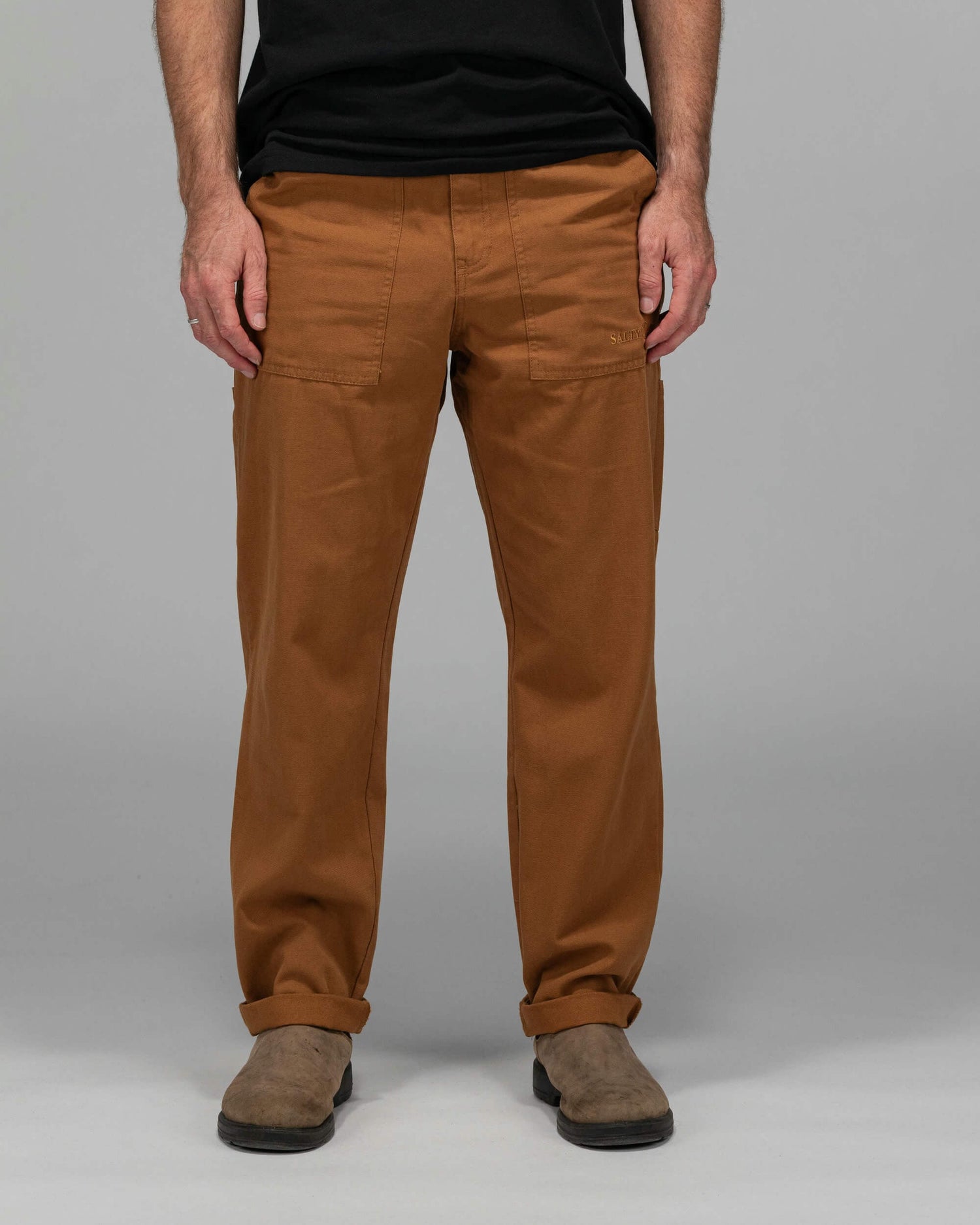 Salty crew PANTS Service Pants - Mud in Mud