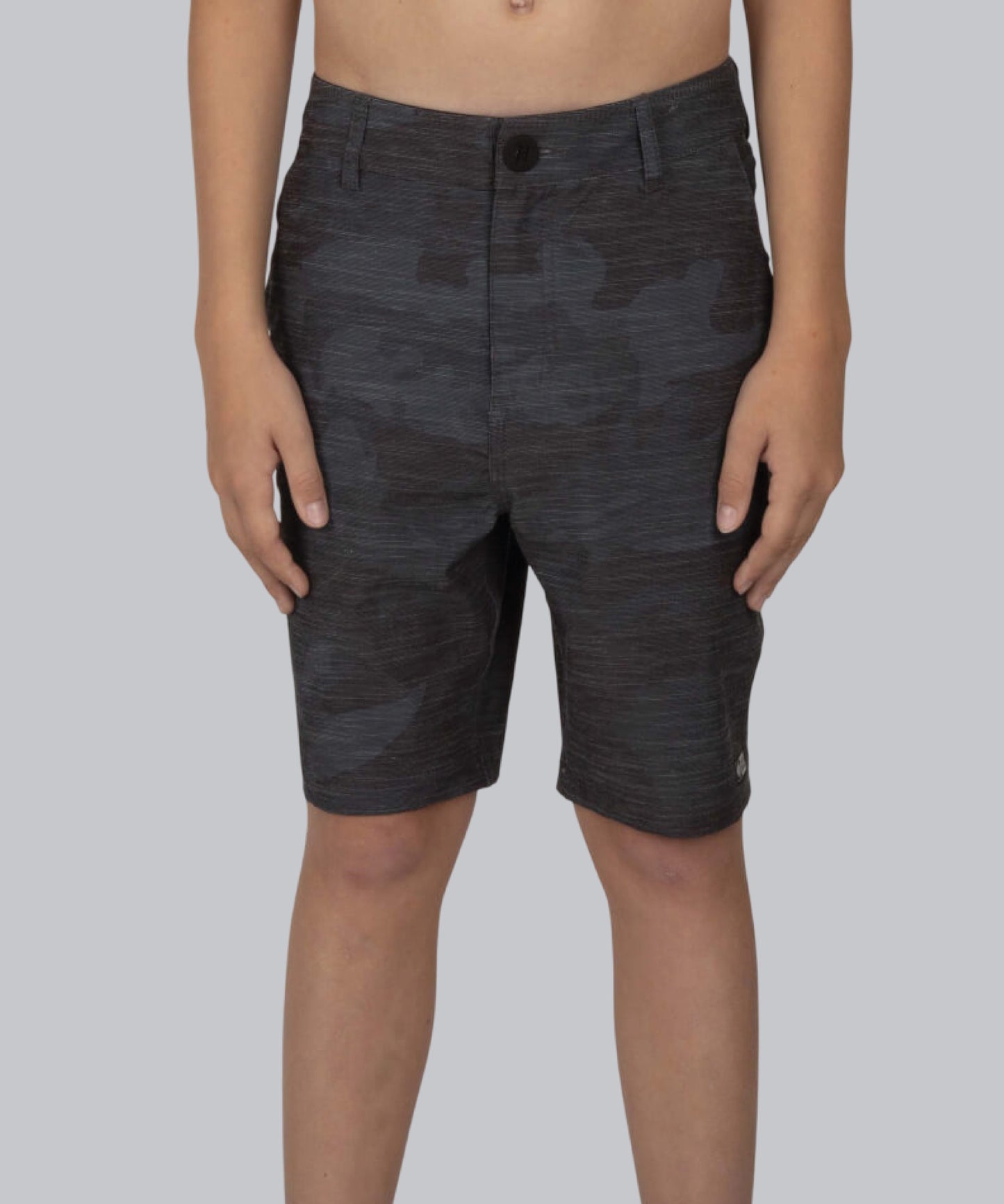 Drifter 2  Utility Short Kids - Black Camo