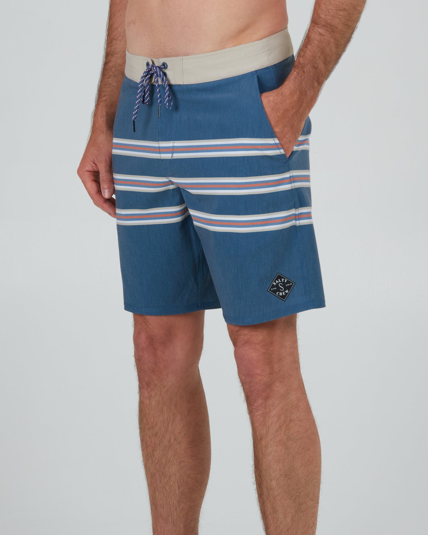 KUST BOARDSHORT - DONKER NAVY