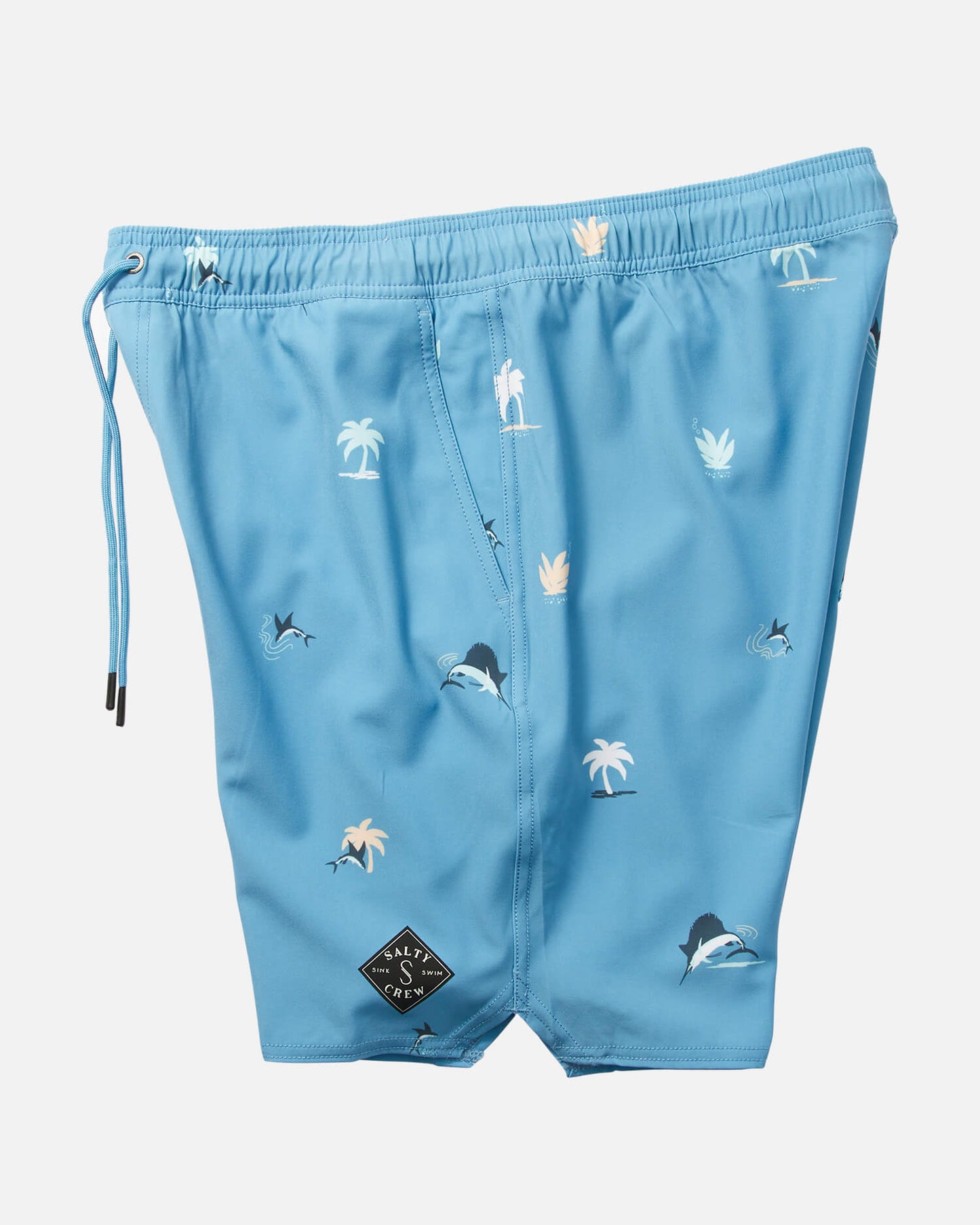 Salty Crew Hombres - Lowtide Elastic Boardshort - Azul