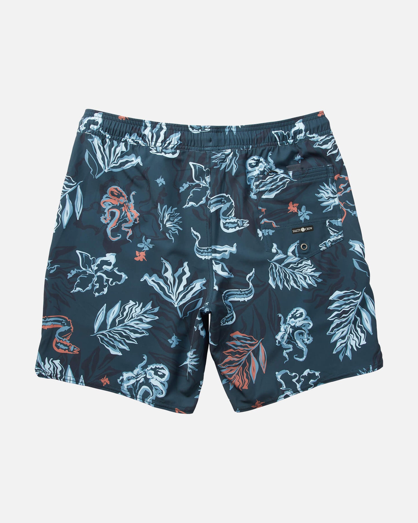 Salty Crew Uomo - Lowtide Elastico Boardshort - Ardesia scuro