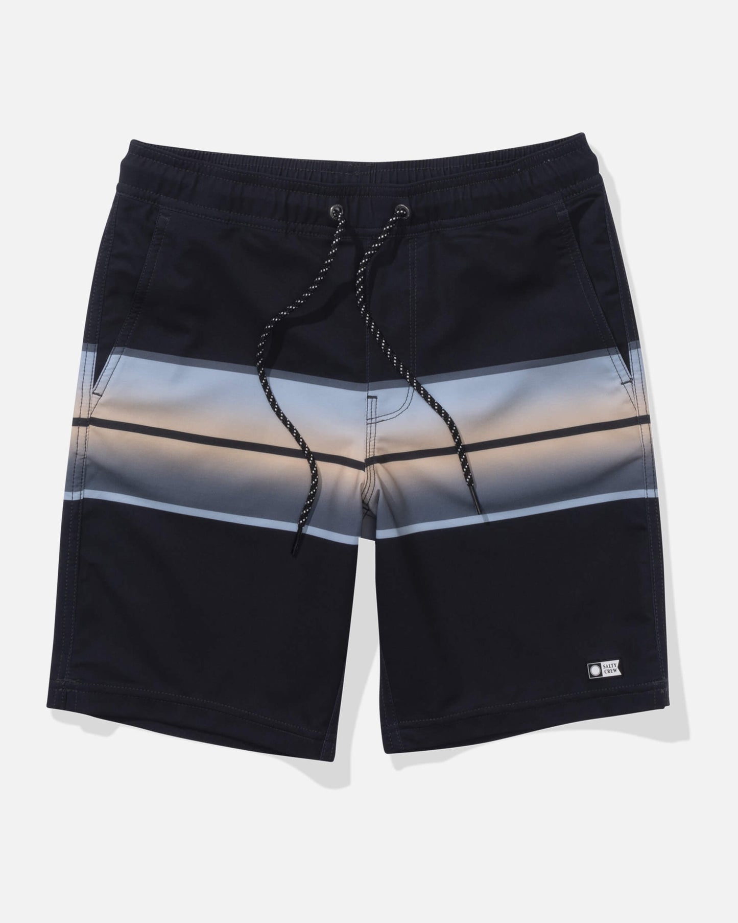 Salty crew BOARDSHORTS Sunup Volley Kids - Preto em Preto