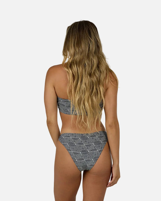 Sailing Geo Midi Bottom - Dark Navy