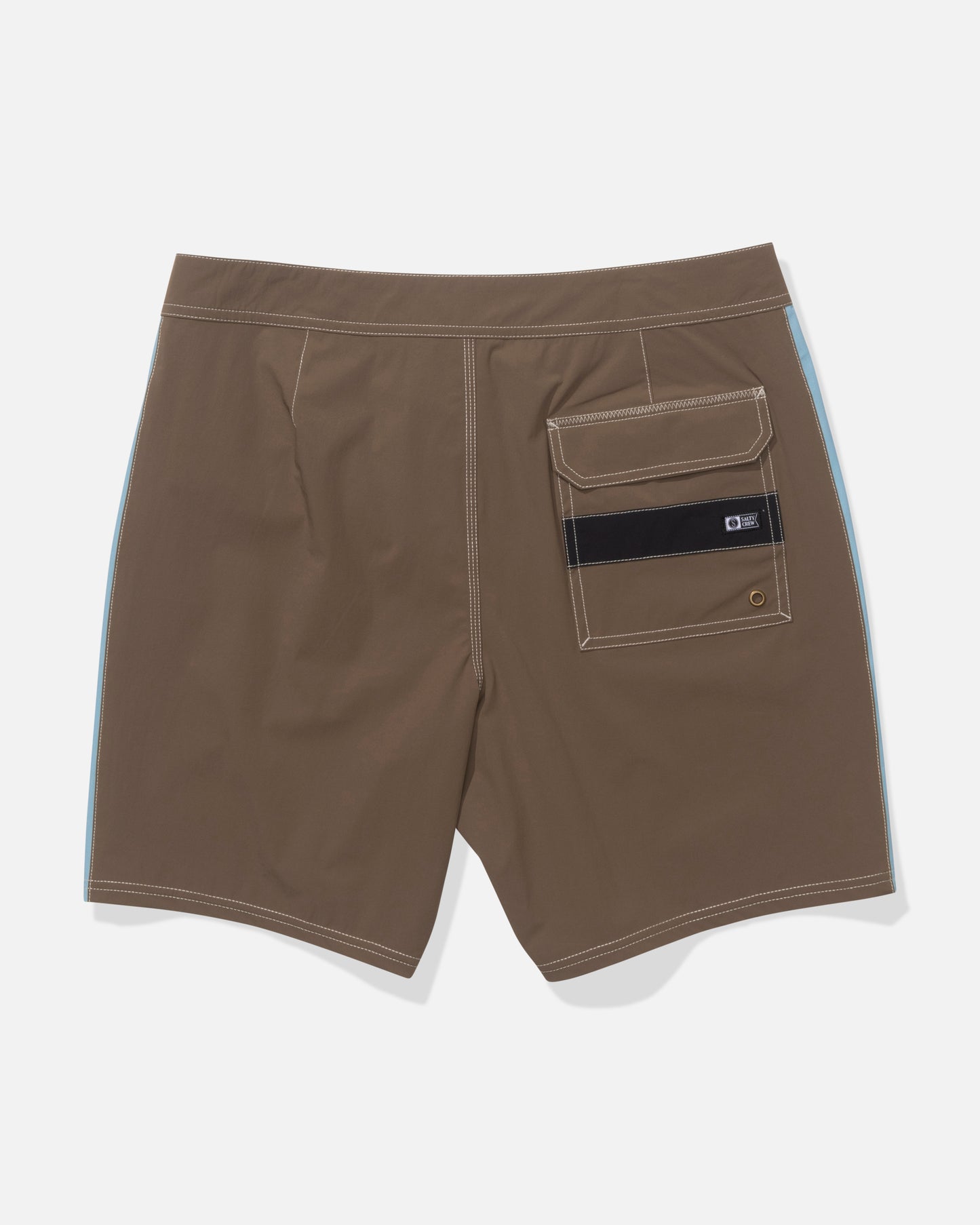 Channel  Boardshort - Dark Brown