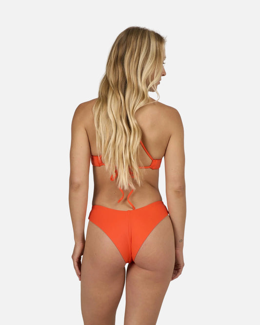 Seafarer Solids Skimpy V Bottom - Cherry