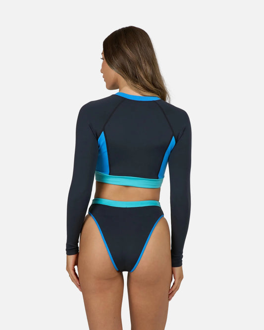 Surf Break Cheeky Pant Bottom - Black