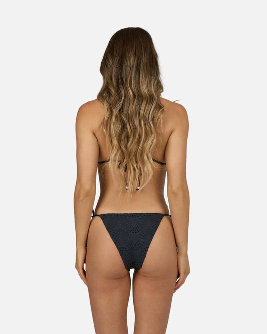 Shell Ya Tie Side Bottom - Black