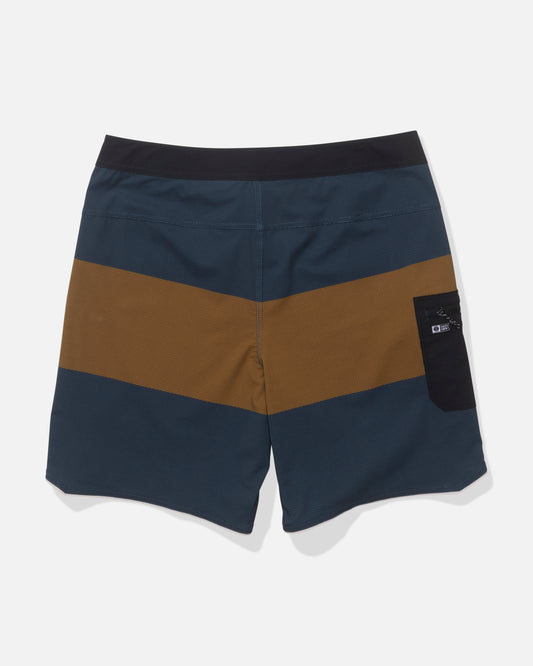 Session Blocked Boardshort - Midnight Navy