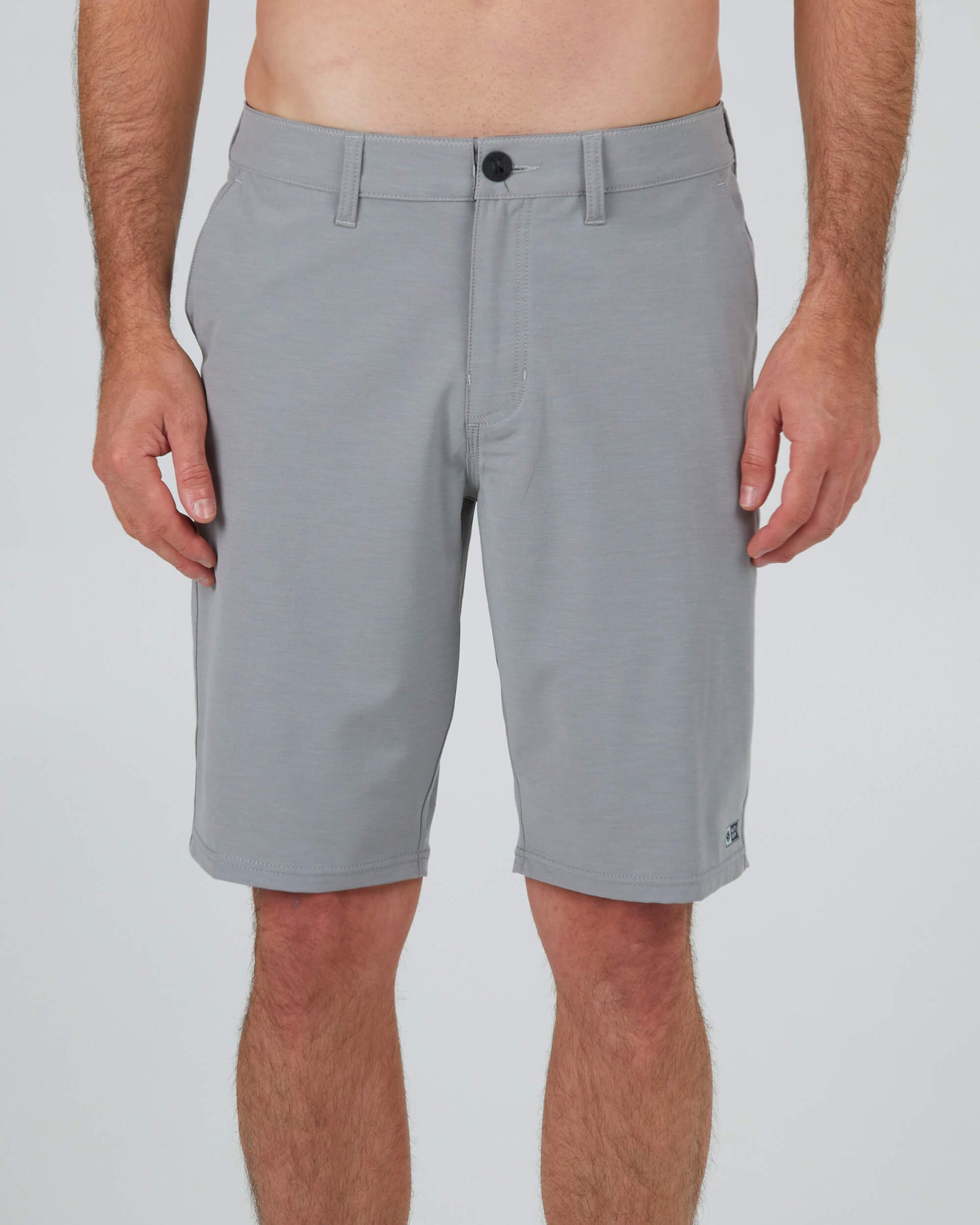 Salty Crew Hombres - Drifter 2 Solid Hybrid Short - Gris