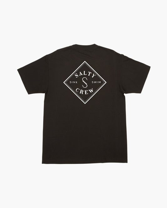 Salty Crew Hombres - Camiseta Tippet S/S - Black