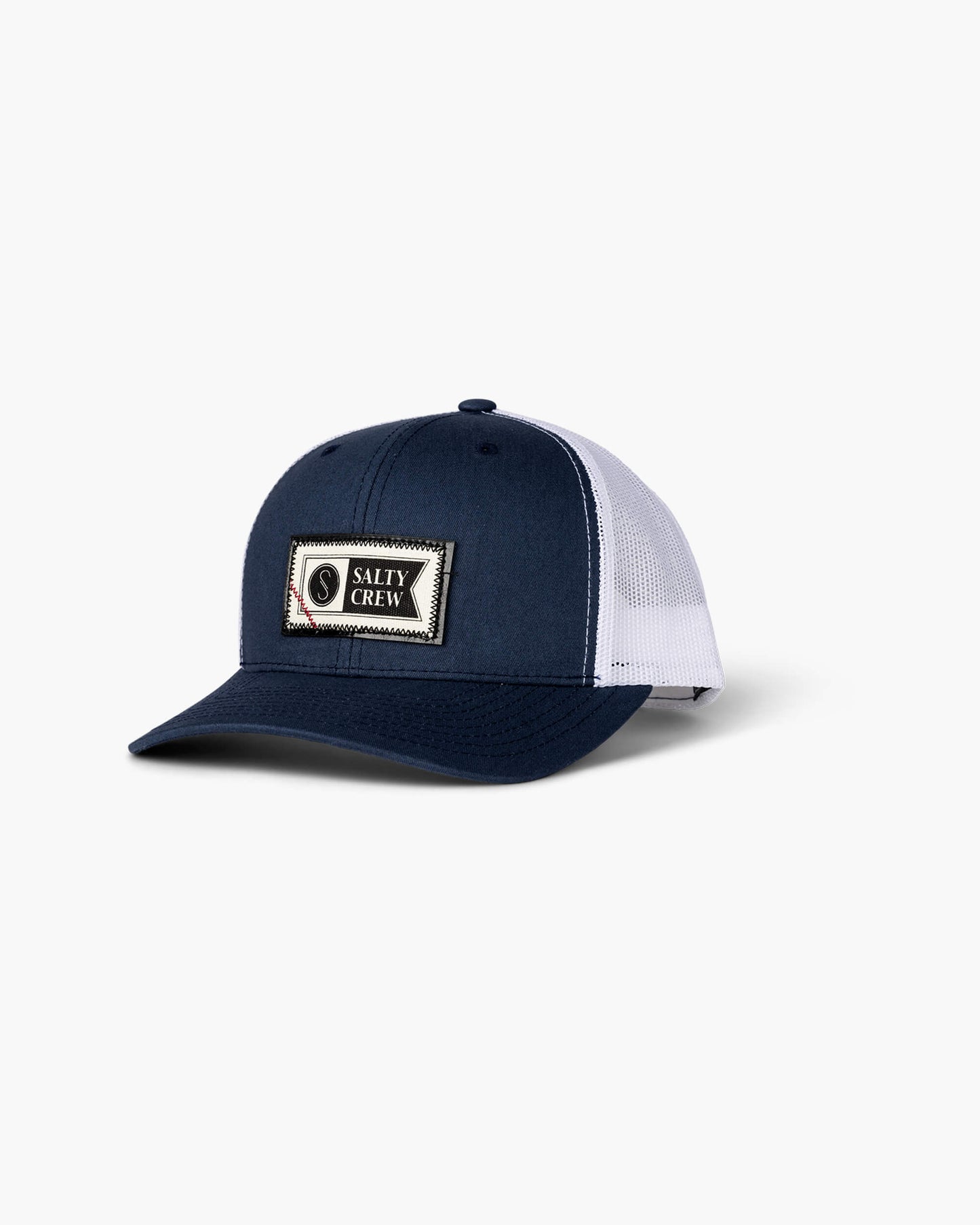 Salty Crew Hombres - Topstitch Retro Trucker - Navy/White