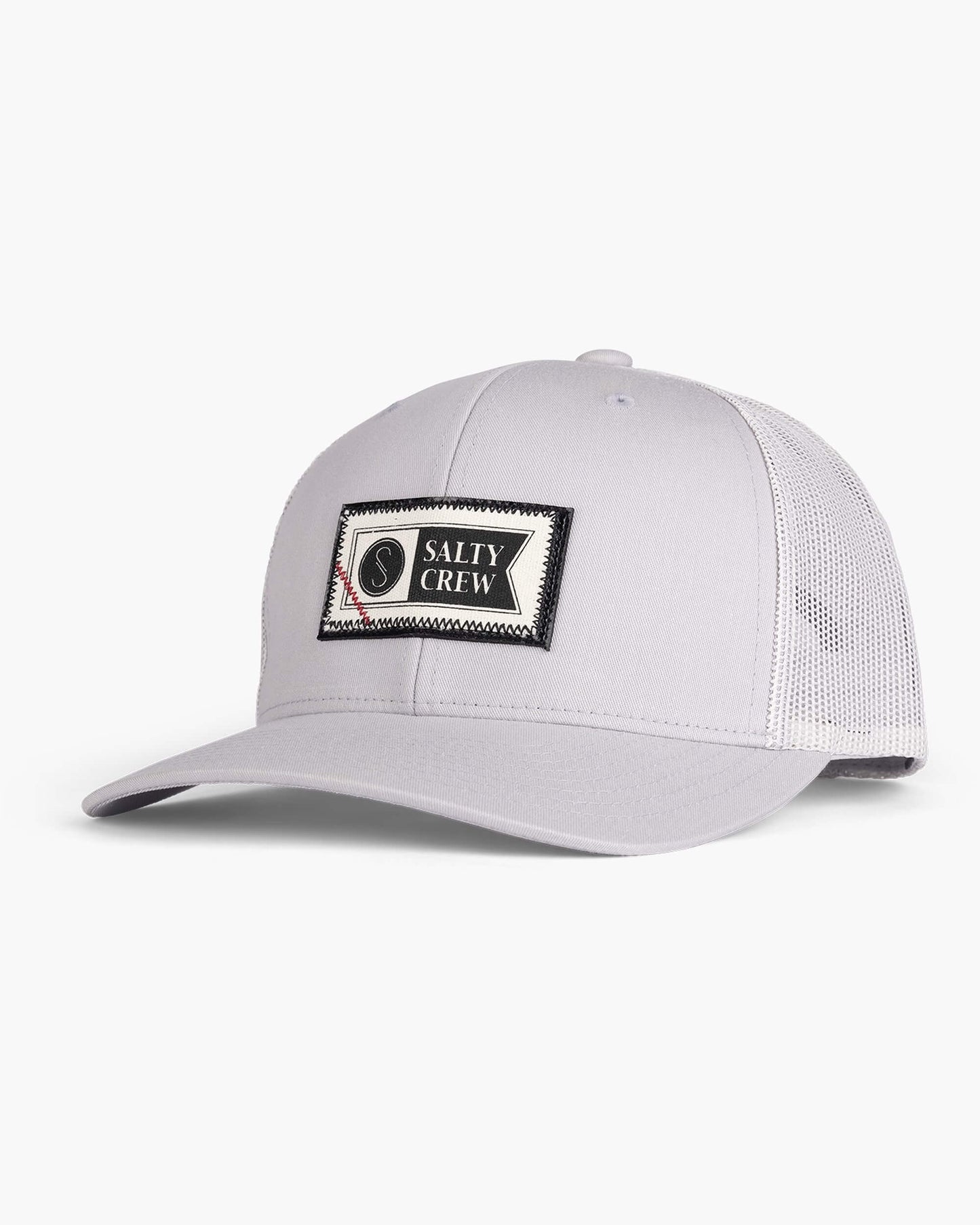 Salty Crew Heren - Topstitch Retro Trucker - Silver