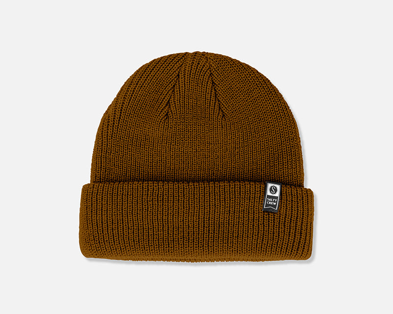 Alpha Beanie - Bronze Brown