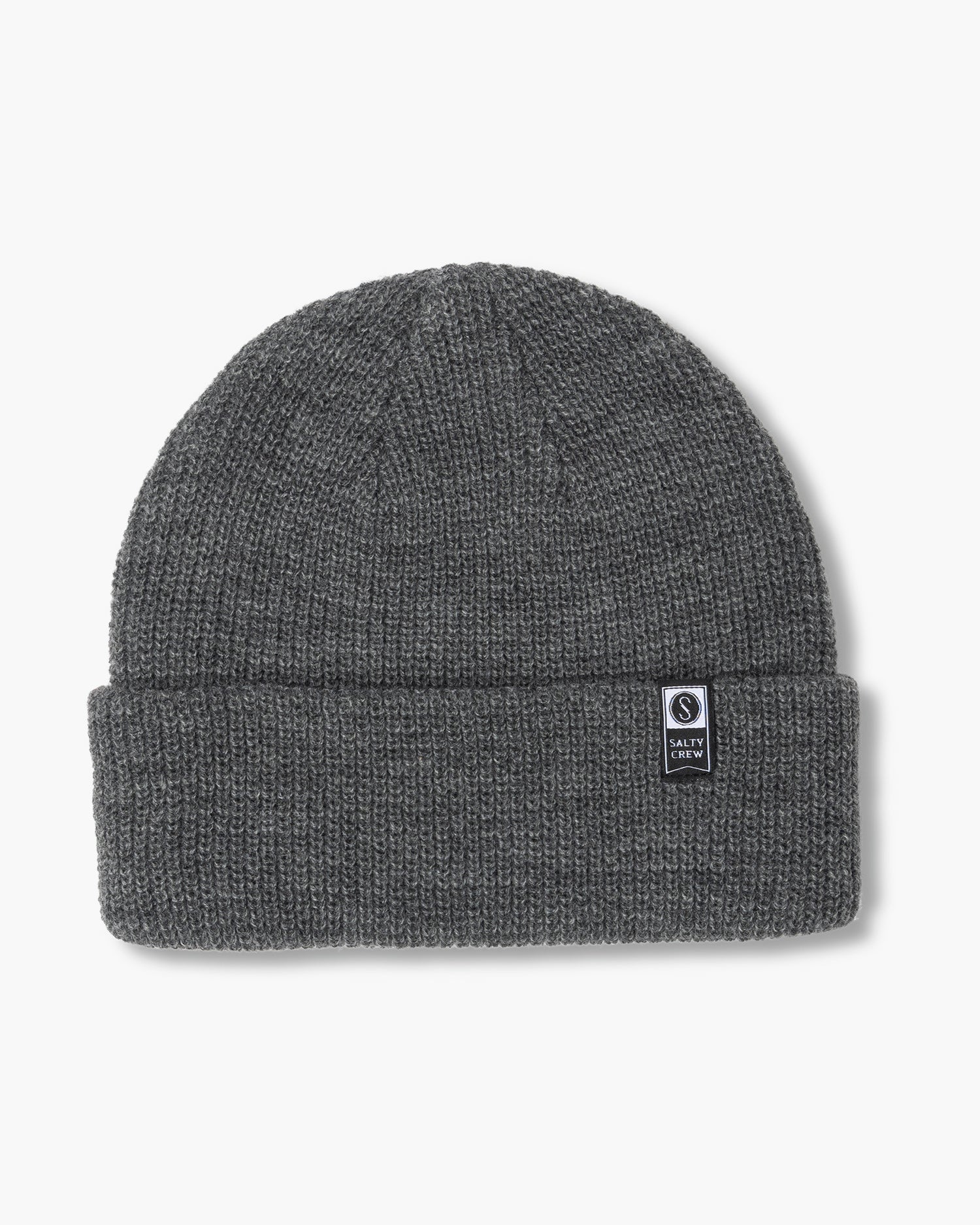 vue de face de Alpha Charcoal Heather Beanie
