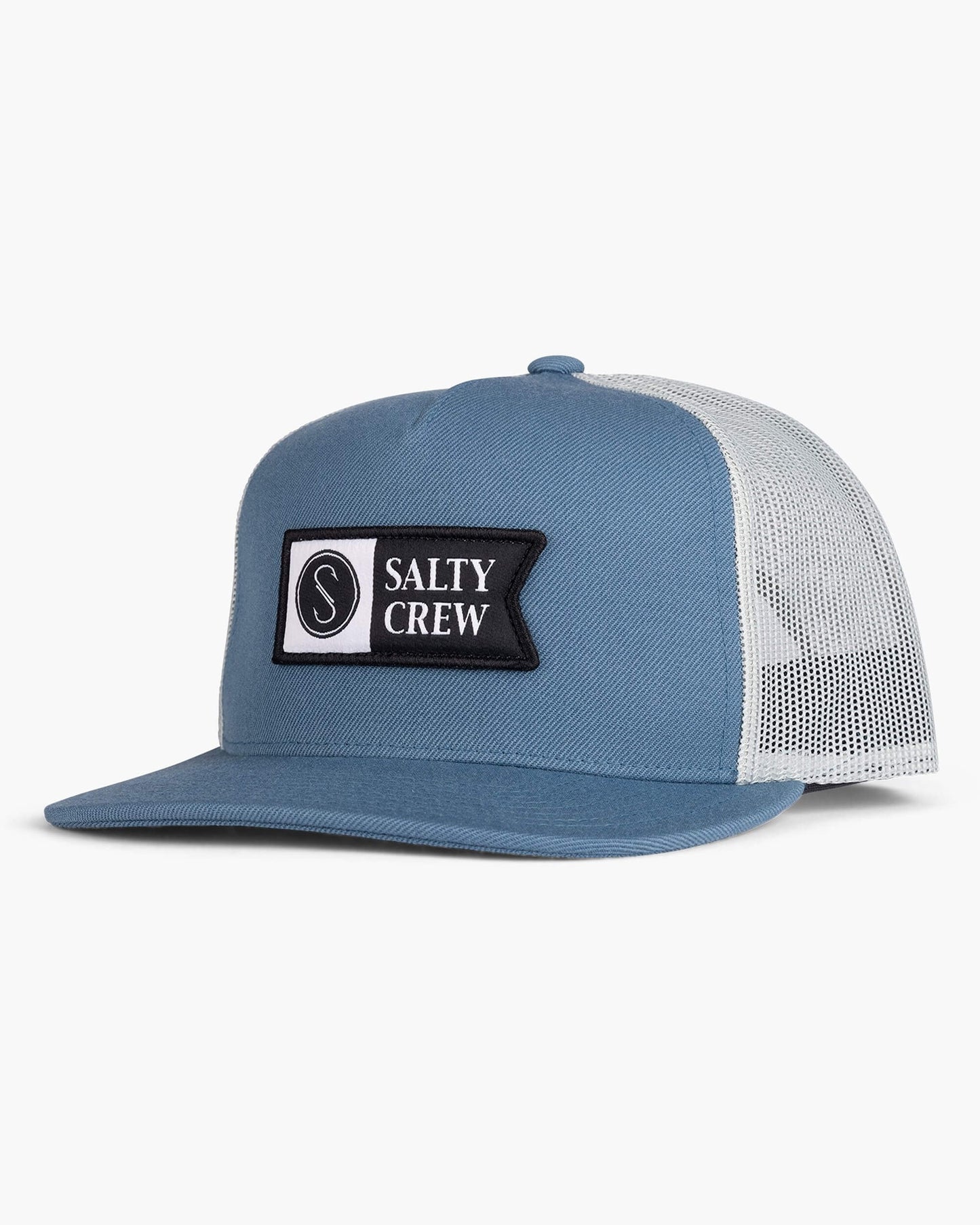 Salty Crew Hombres - Alpha Twill Trucker - Pizarra