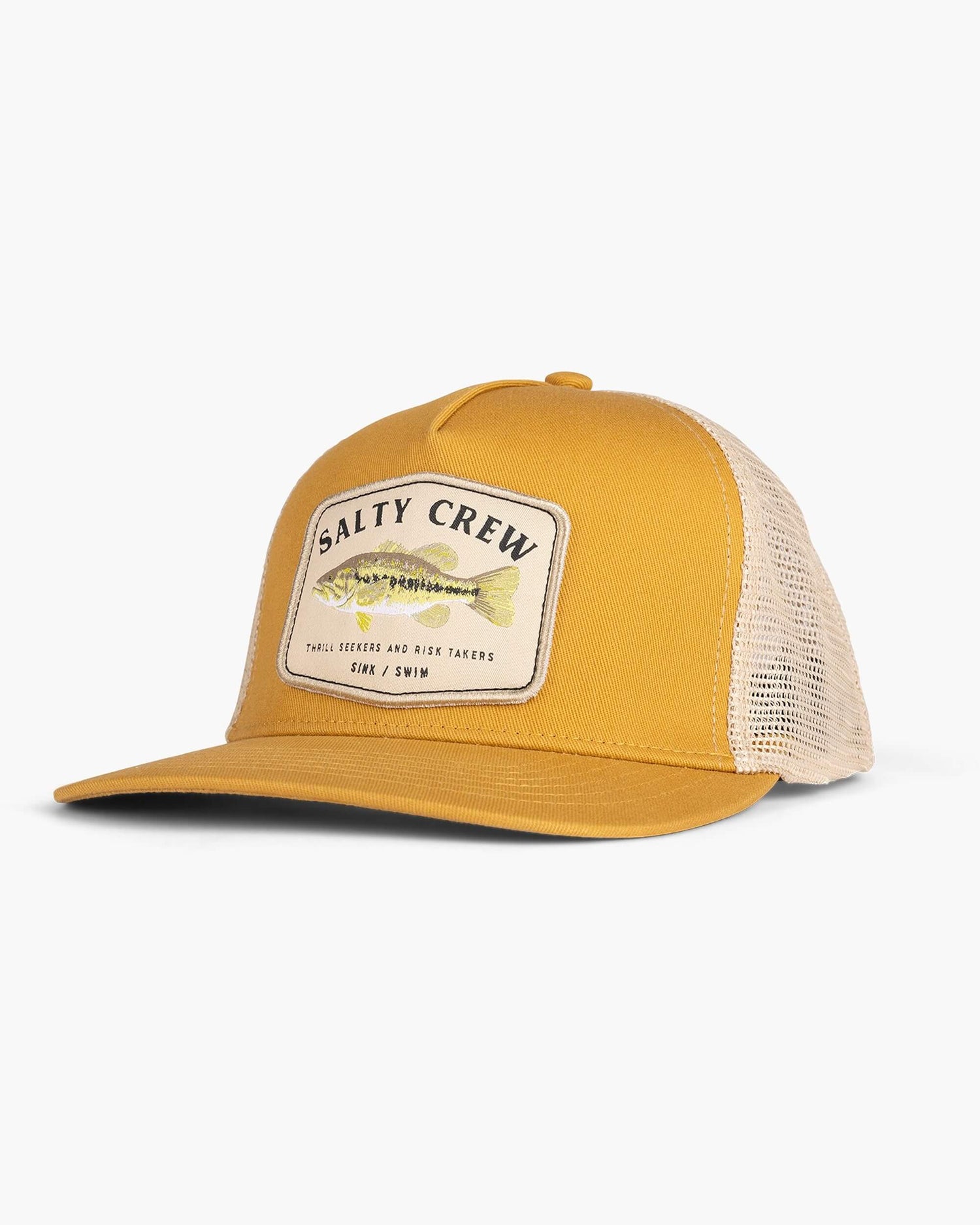 Salty Crew Hombres - Bigmouth Trucker  - Mostaza