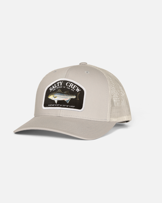 Striper Retro Trucker - Silver