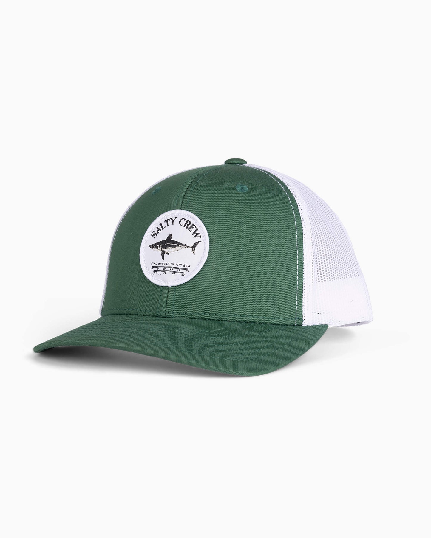 Salty Crew Dames - Bruce Trucker - Evergreen/White