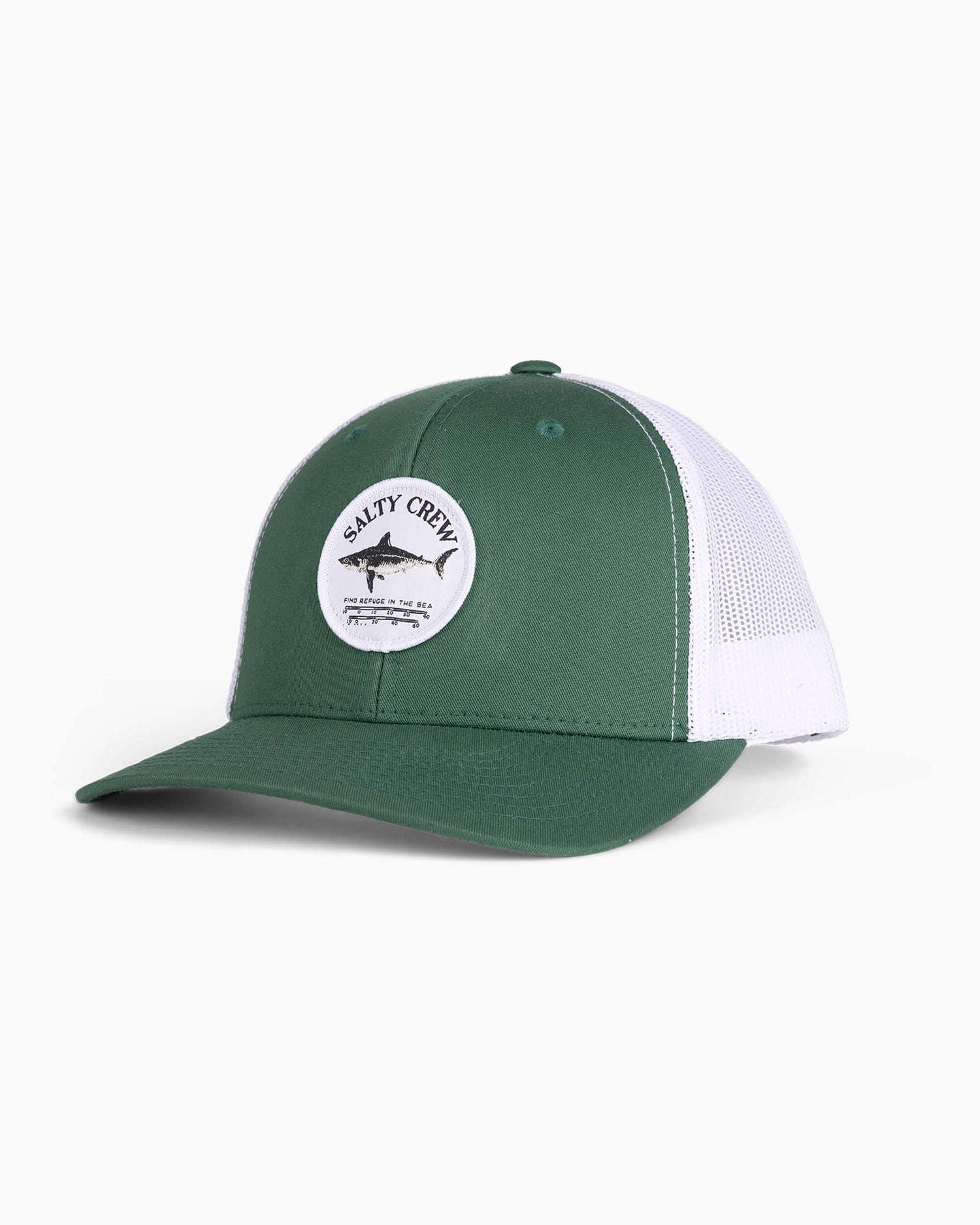 Salty Crew Womens - Bruce Trucker - Evergreen/White