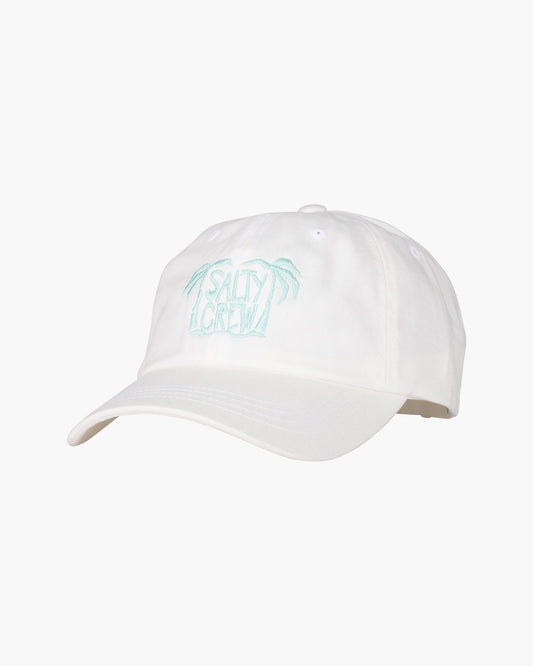 Salty crew CAPPELLI POSTCARD DAD HAT - White in White