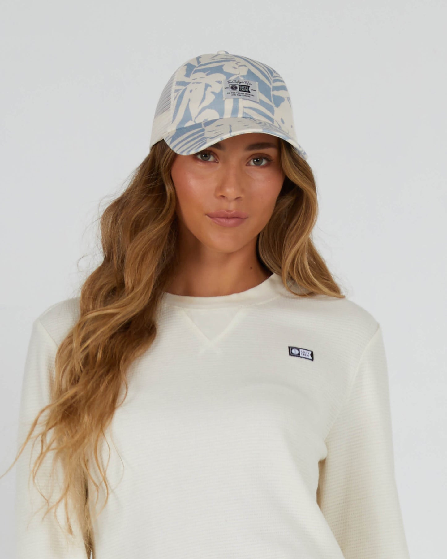 Salty Crew Dames - Boardwalk Dad Hat - Zee Blue