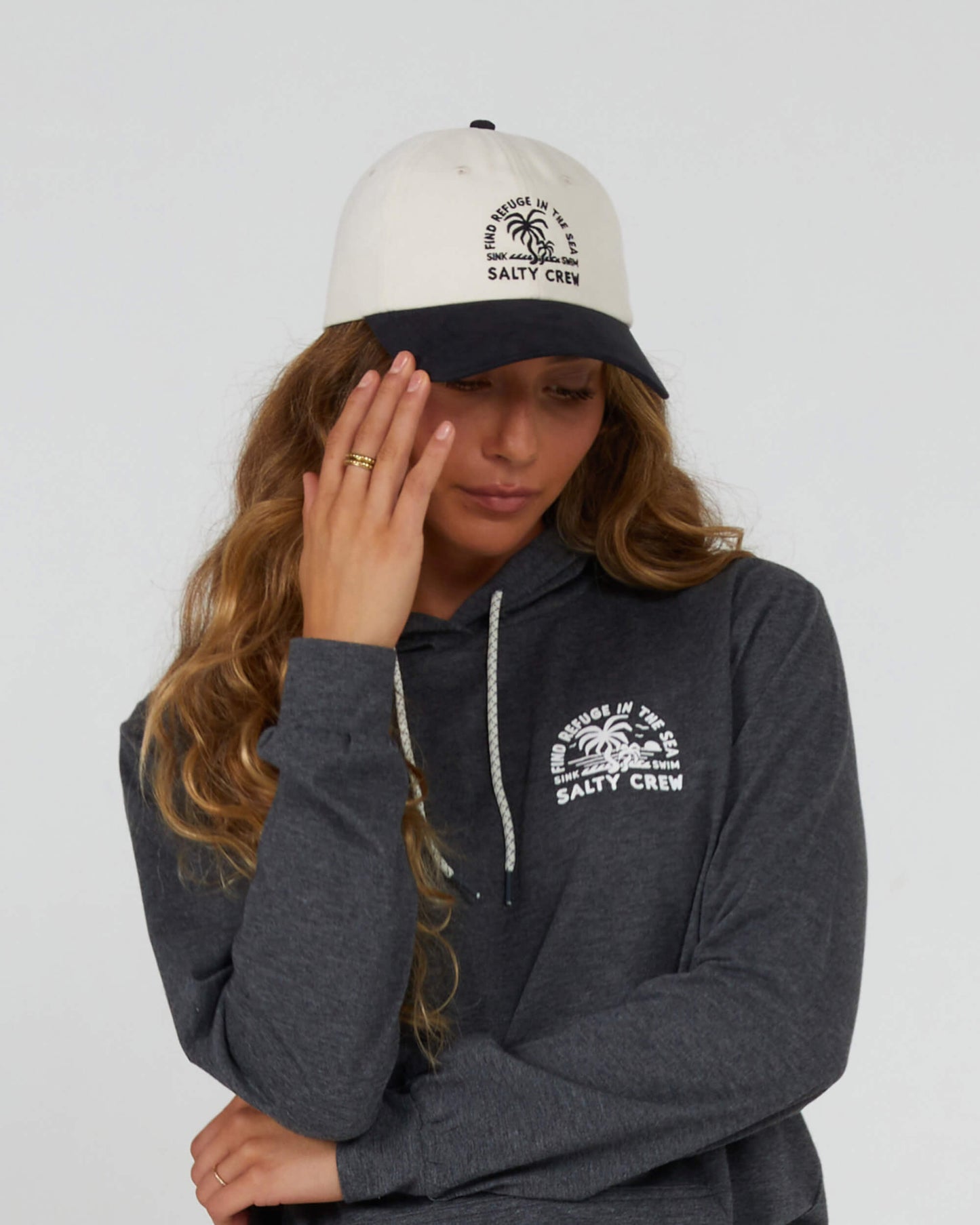 Salty Crew Dames - Goede Tijden Dad Hat - Black