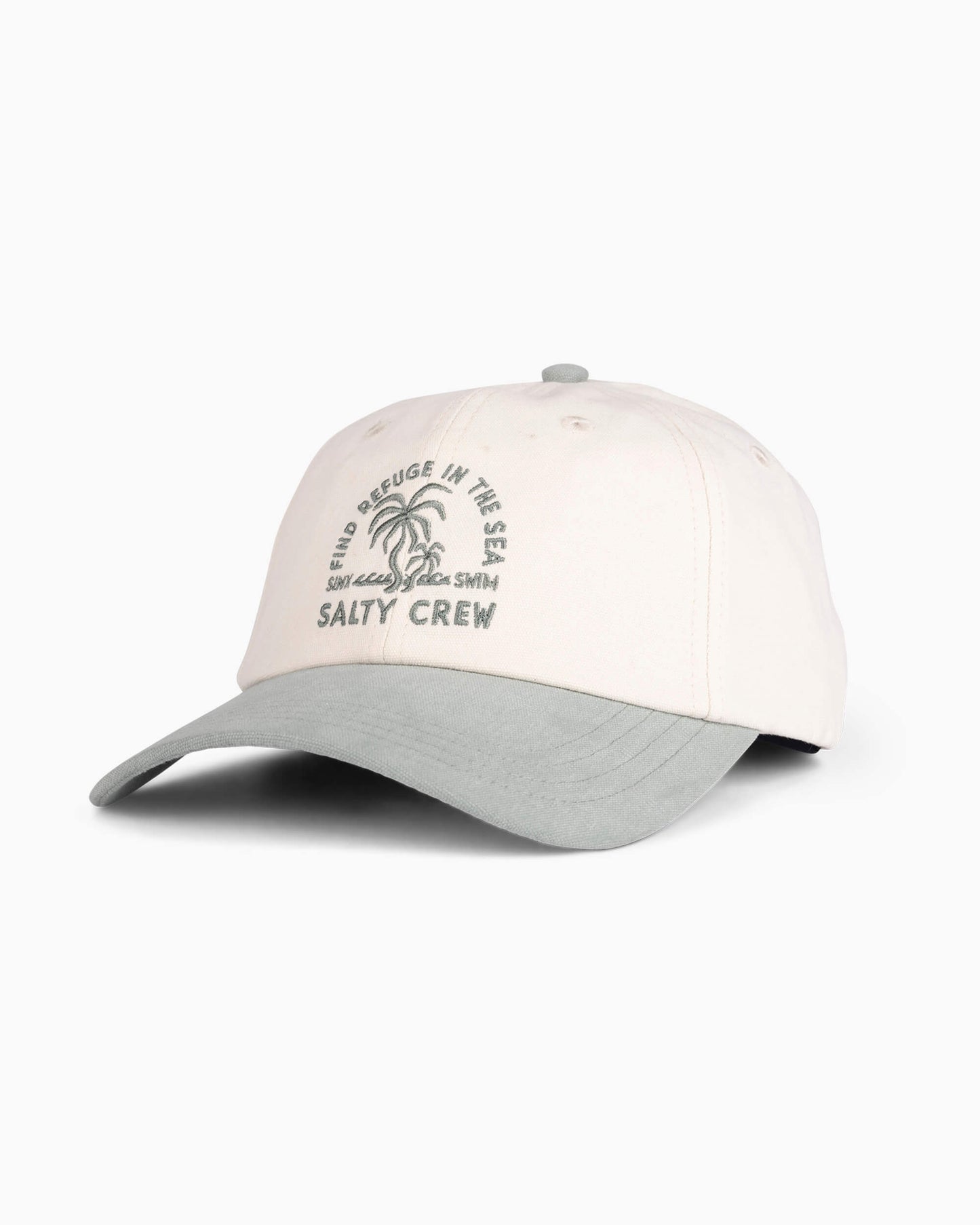 Shop Good Times Dad Hat Sage Salty Crew Europe