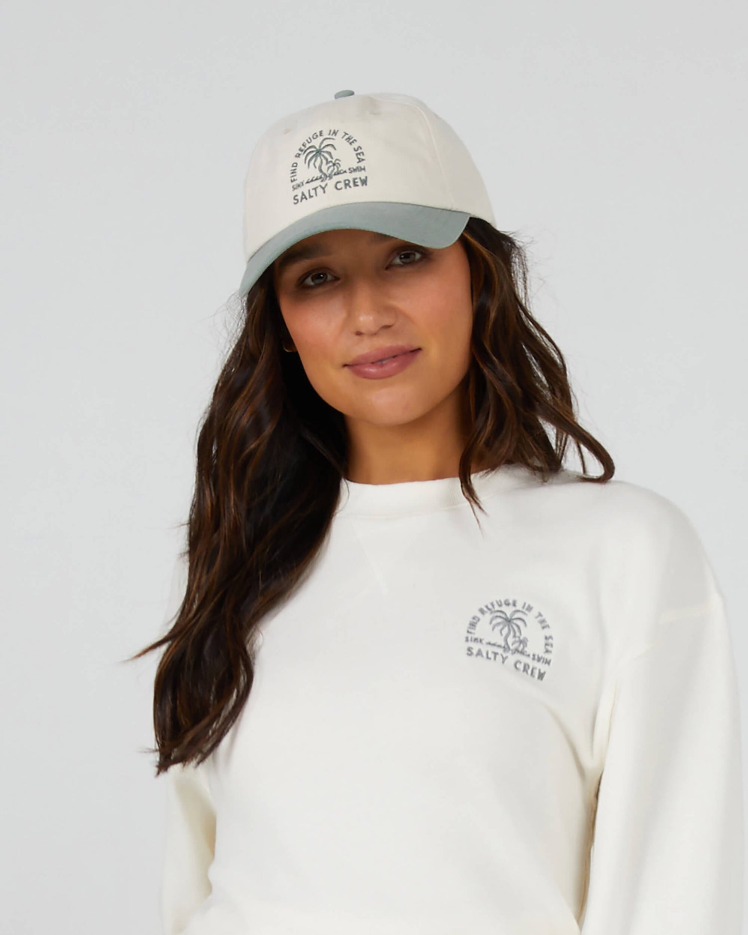 Salty Crew Dames - Goede Tijden Dad Hat - Salie