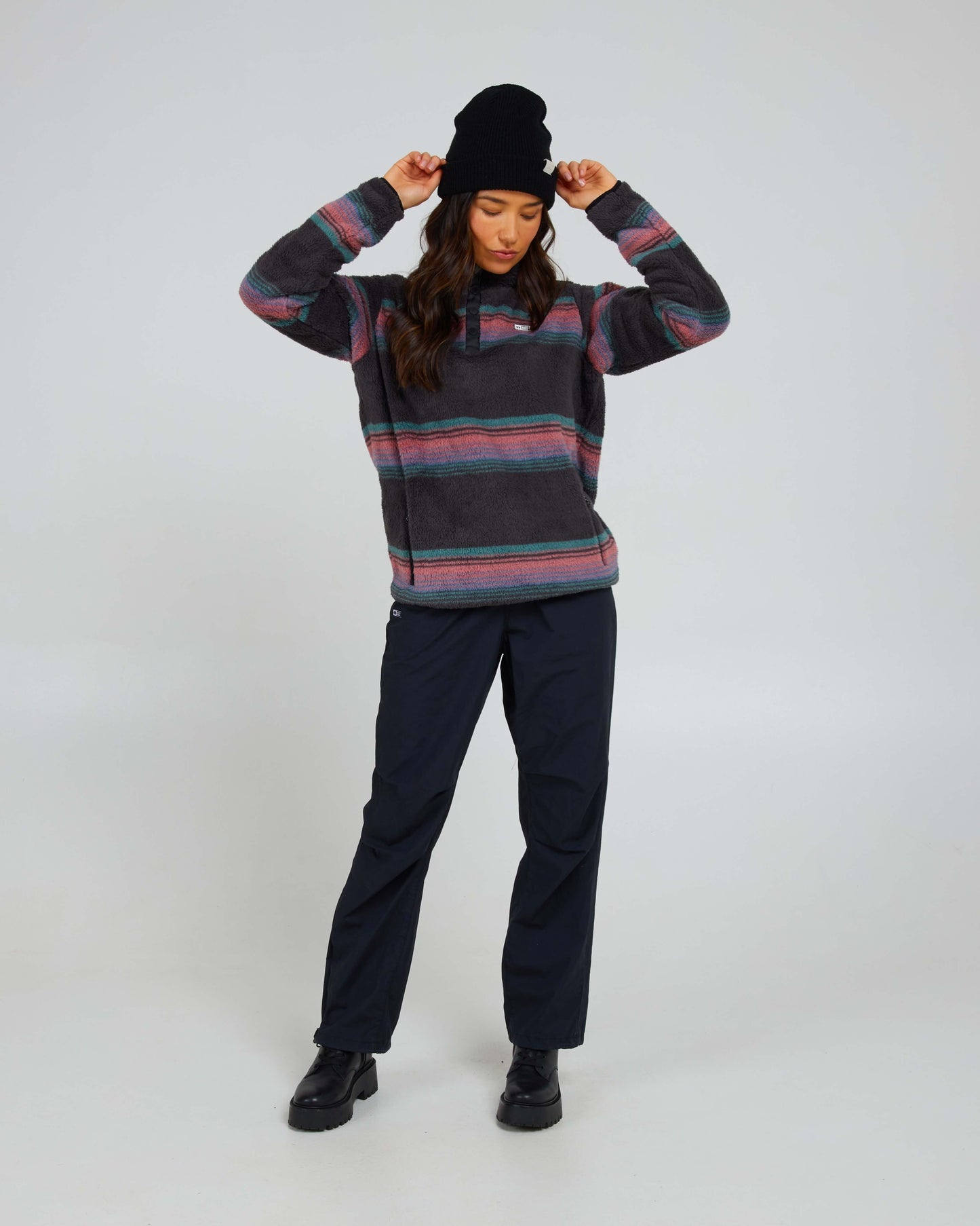 Salty Crew Mulher - Breezer Beanie - Black