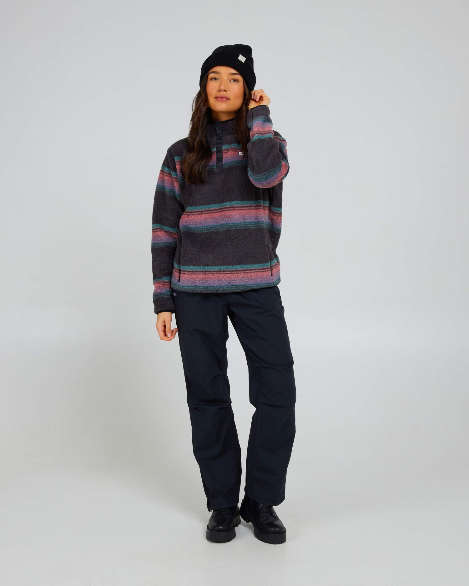 Salty Crew Mulher - Breezer Beanie - Black