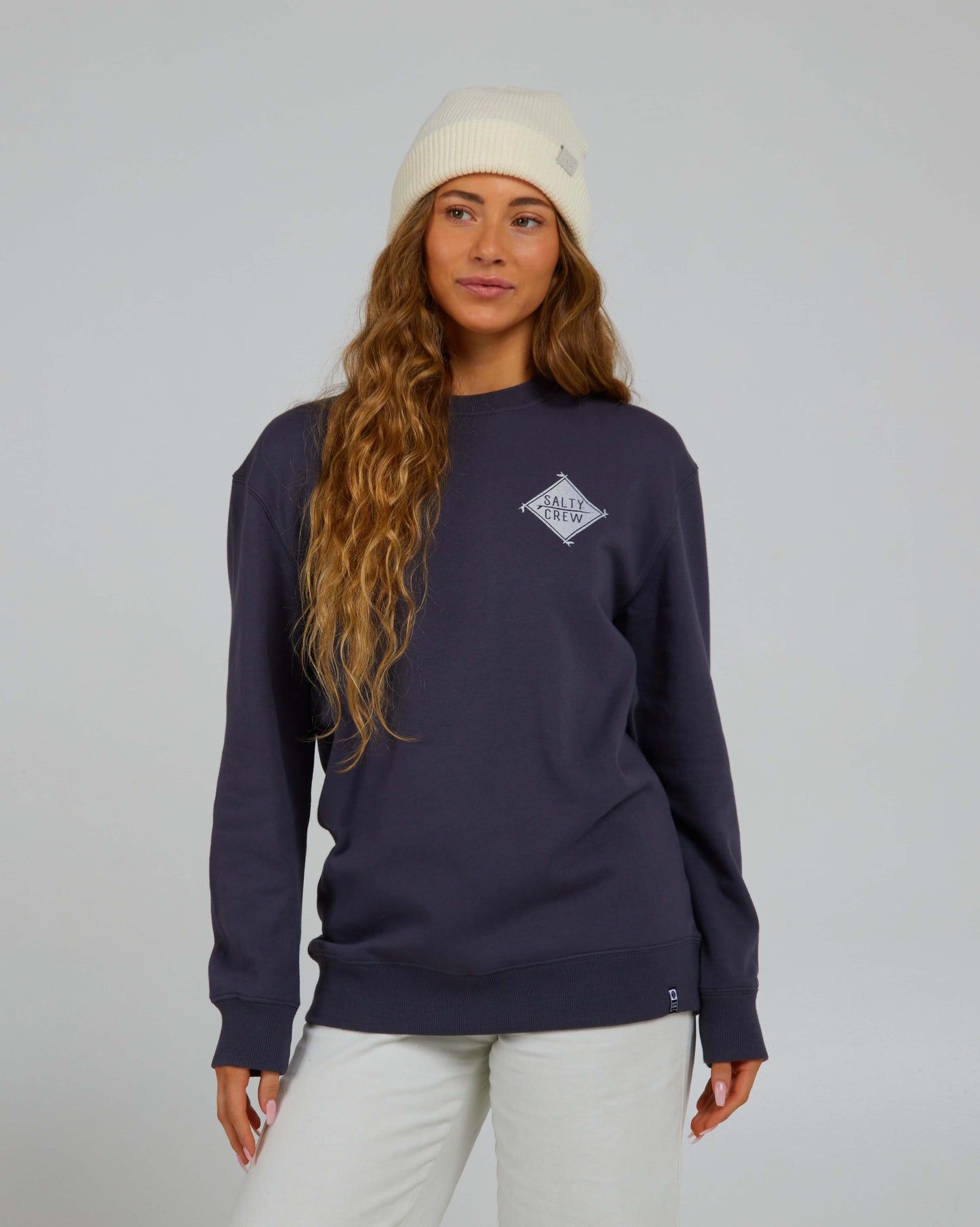 Salty Crew Mulher - Breezer Beanie - Off White