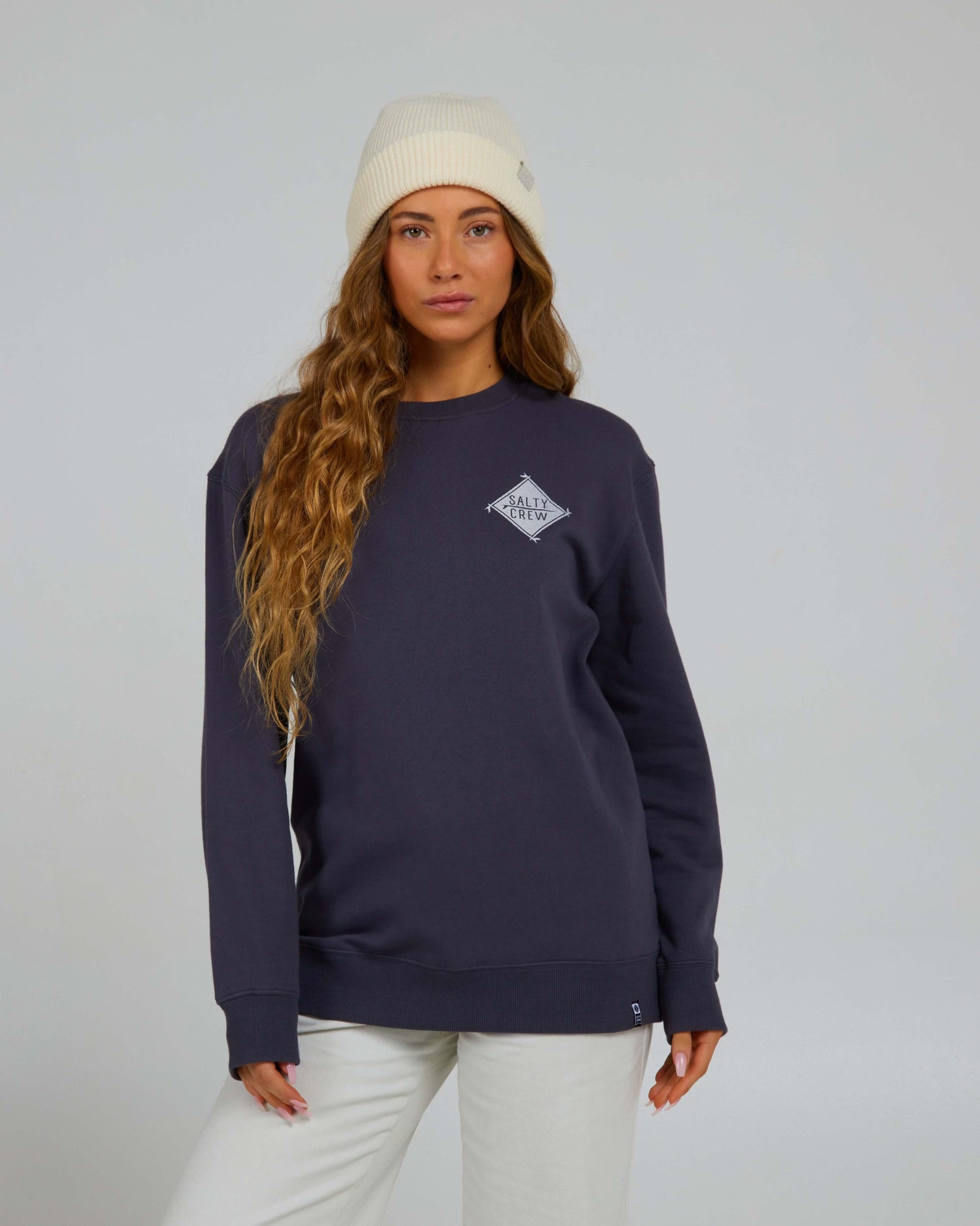 Salty Crew Mulher - Breezer Beanie - Off White