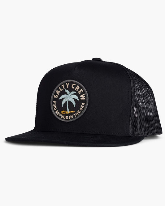 Salty Crew Hombres - Tropics Trucker - Black