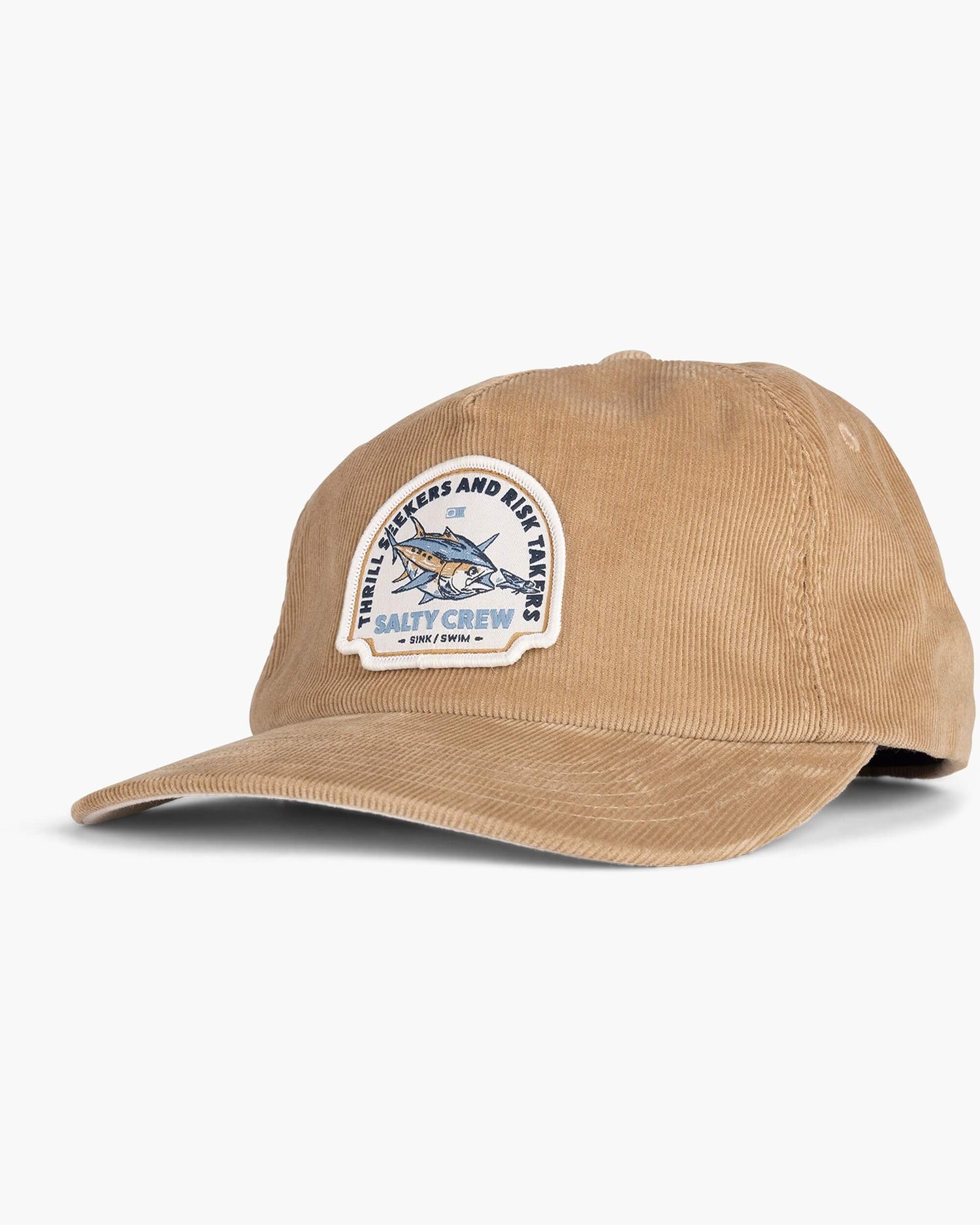 Salty Crew Men - Chaser Cord 5 Panel - Straw