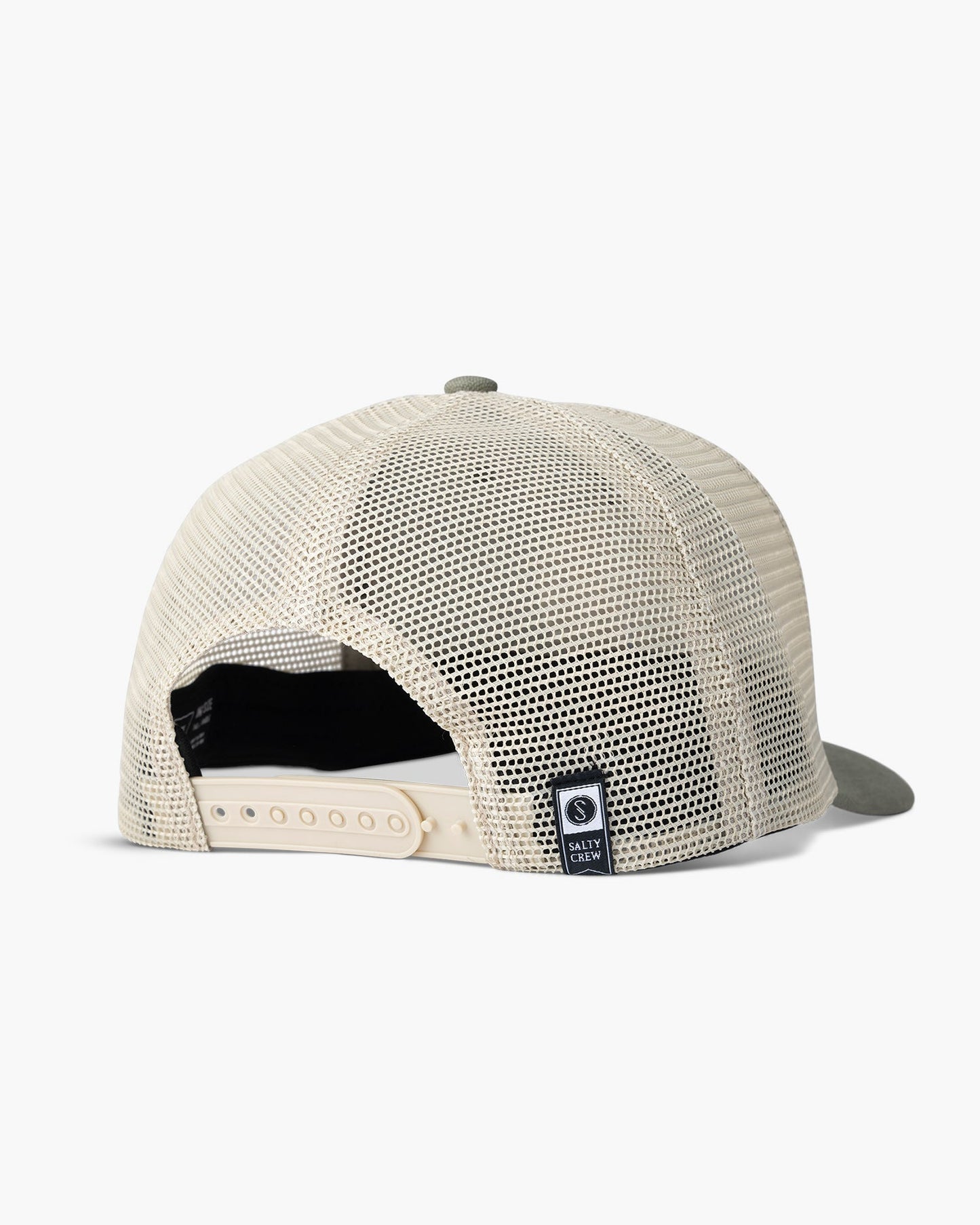 Rückansicht von Tentacles Faded Olive Retro Trucker