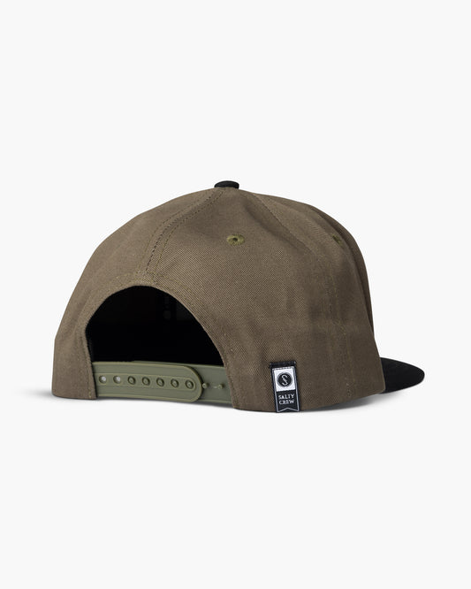 vista posteriore di Infield Olive/ Black 5 Panel