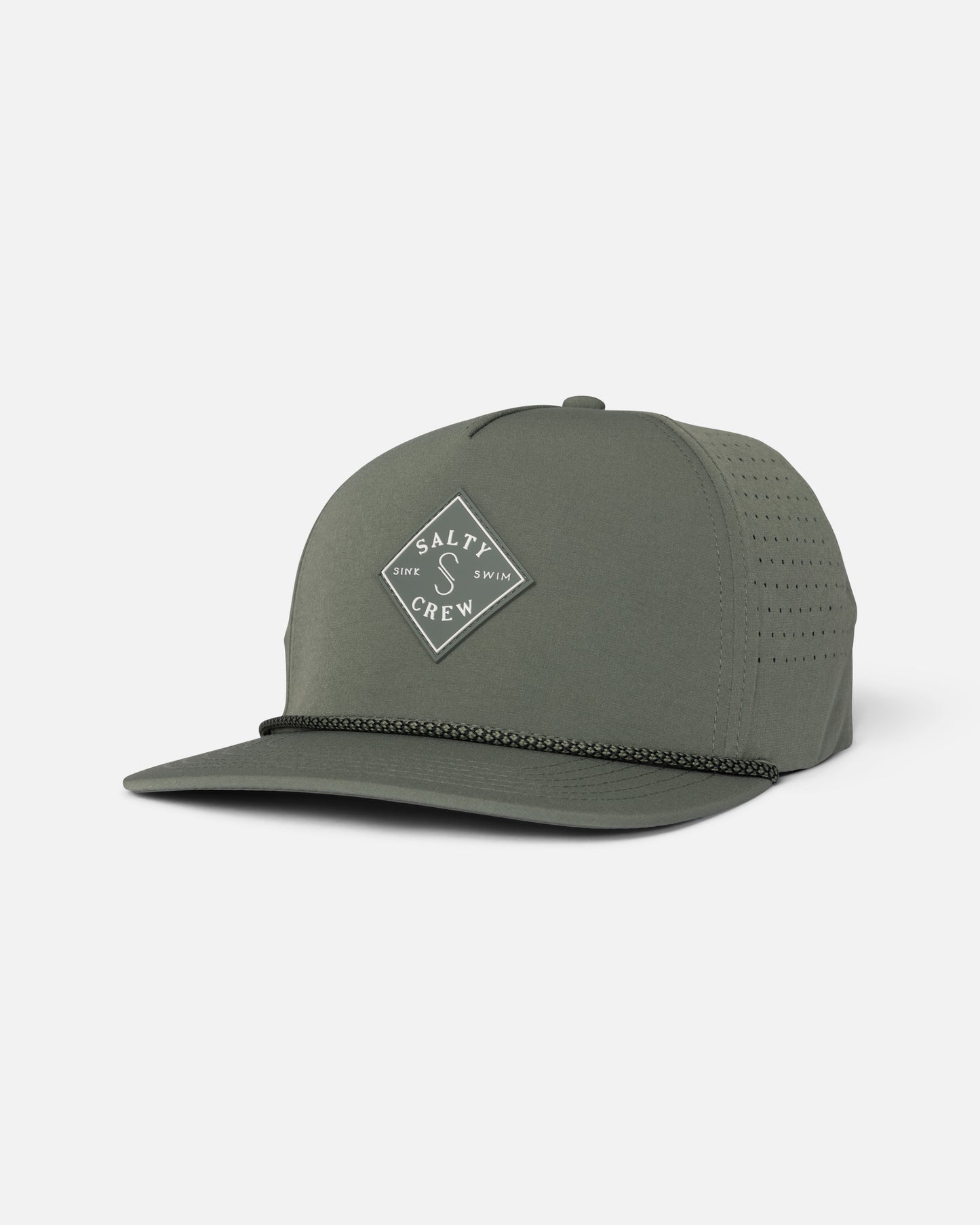 Long Range Snapback  - Washed Green