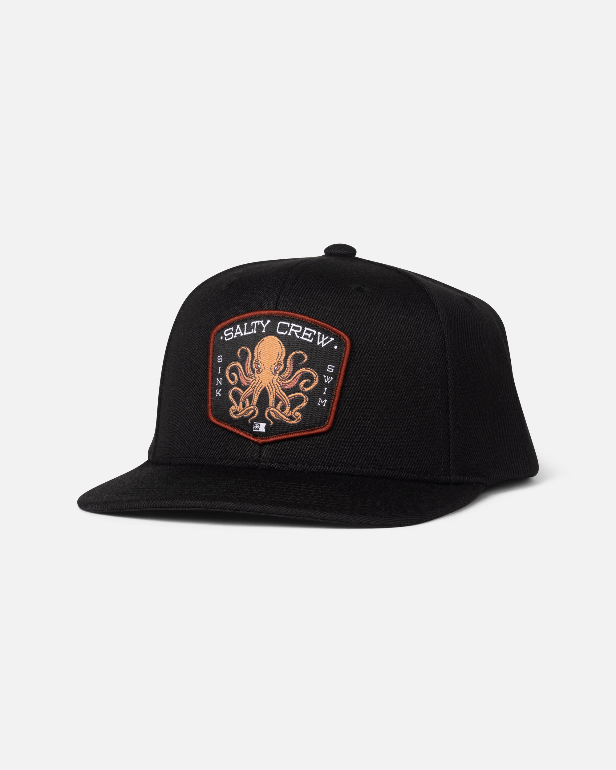 Tako Club Snapback - Black | Salty Crew Europe