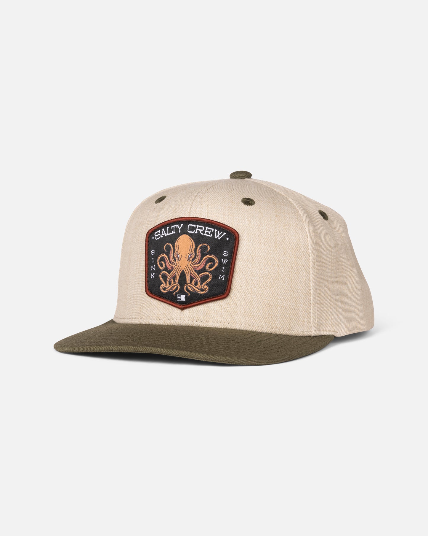 Tako Club Snapback - Natural/Olive