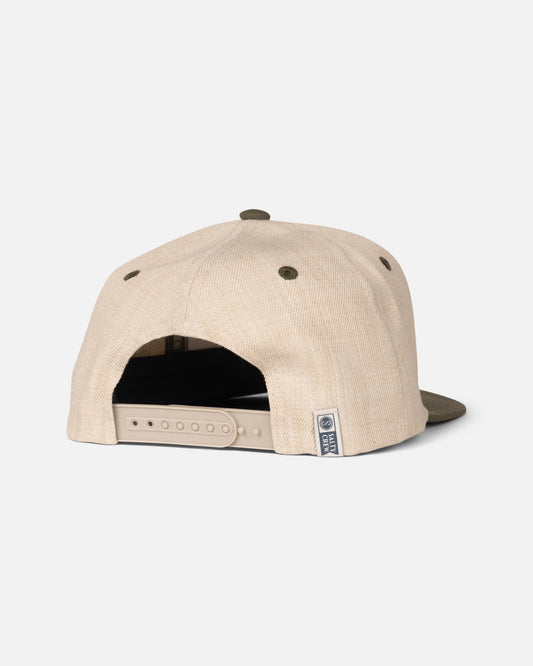 Tako Club Snapback - Natural/Olive