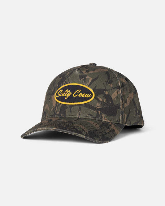 Upstream Strapback - Olive Camo