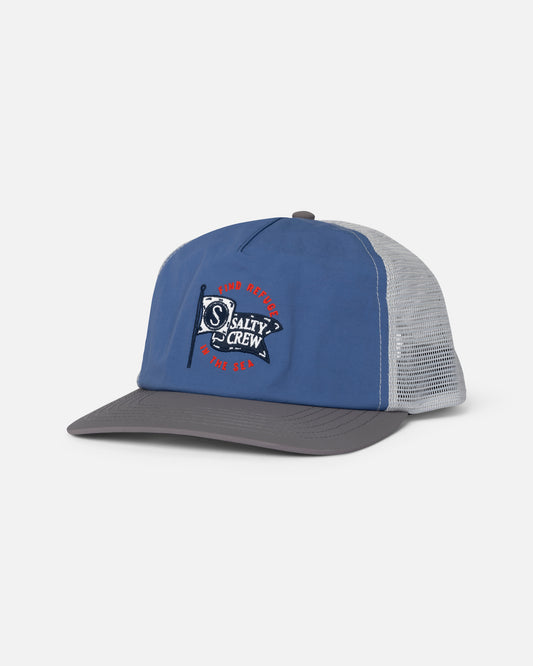 Wavey Trucker - Captains Blue