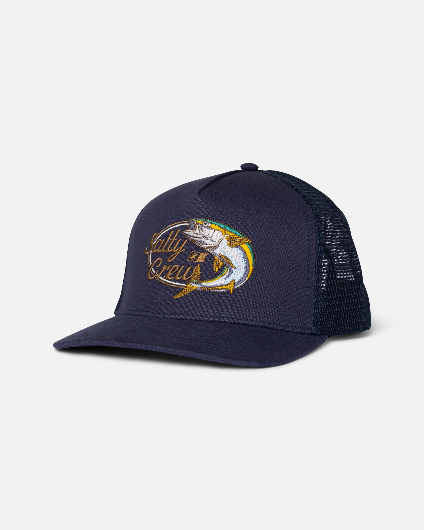 Yellow Tailed Trucker - Midnight Navy